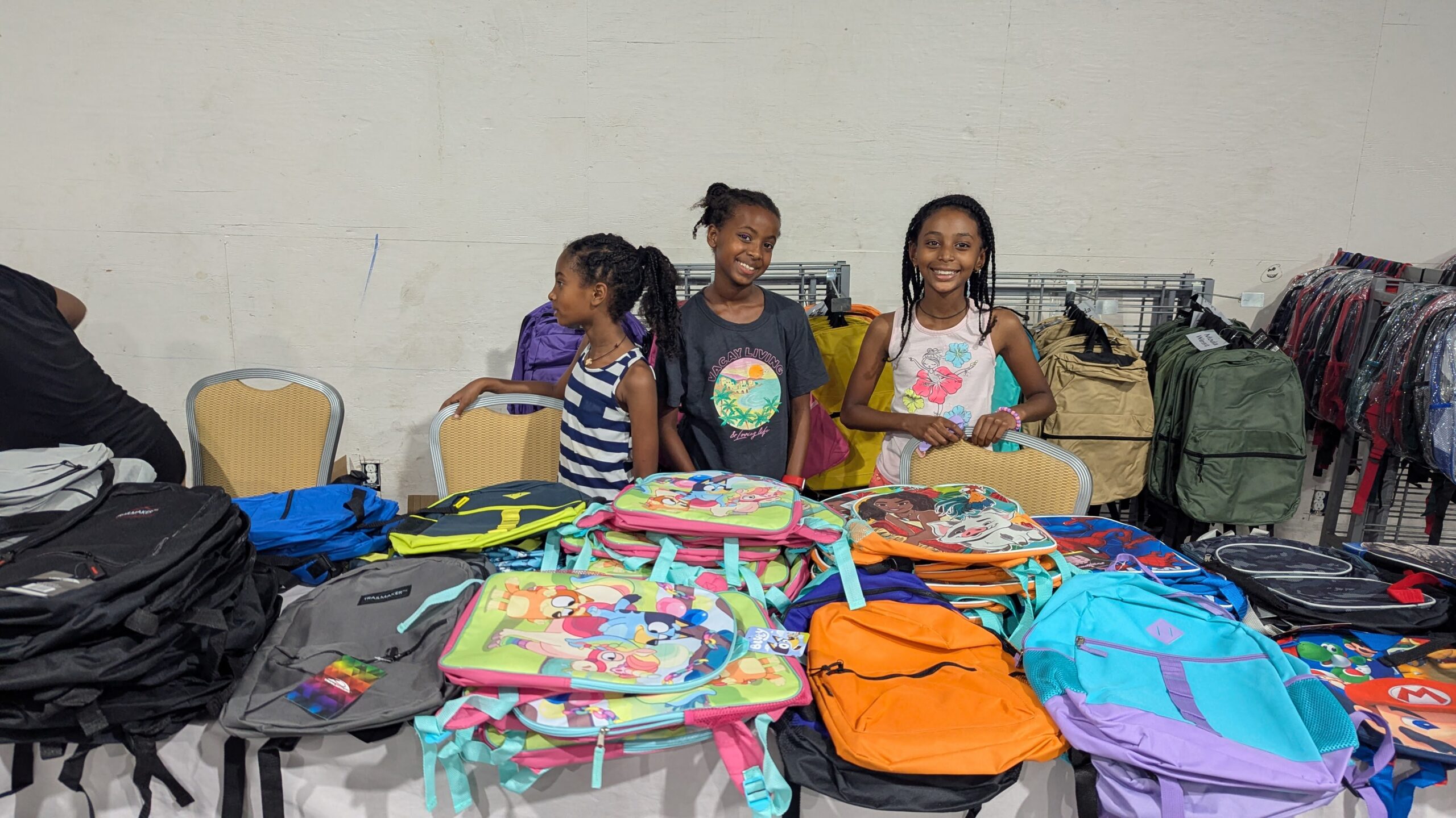 Back to school clothing drive
